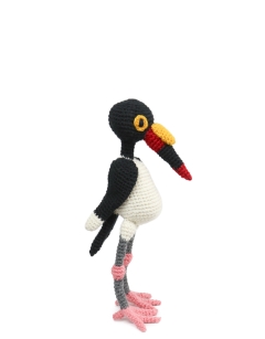 Amelia the Saddle Billed Stork