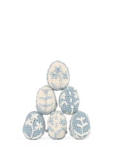 Embroidered Easter Eggs