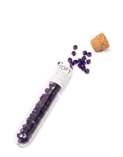 TOFT Glass Beads: Amethyst