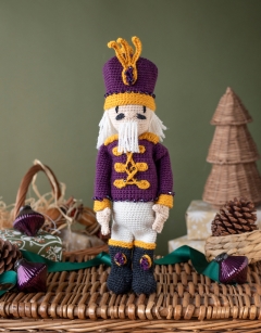 Beaded Nutcracker Doll