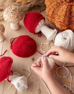 FRI 6pm: Crochet  a Magical Toadstool