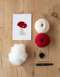 FRI 6pm: Crochet  a Magical Toadstool