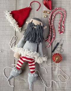Large Head Elf Doll