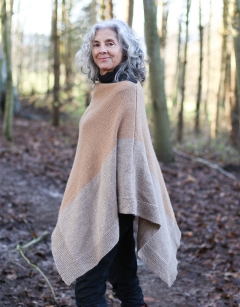 Colour Block Cape