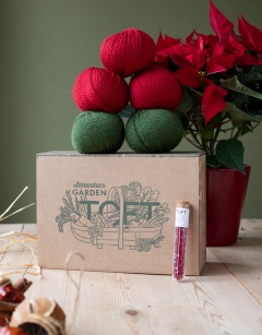 Beaded Poinsettia