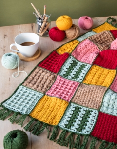 Patchwork Squares Blanket