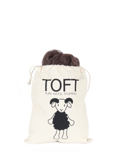 Pure Wool Toy Stuffing - Dark 