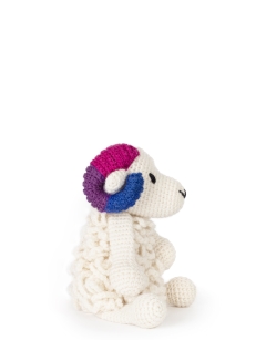 Dougie the Pride Ram: Bisexual Flag