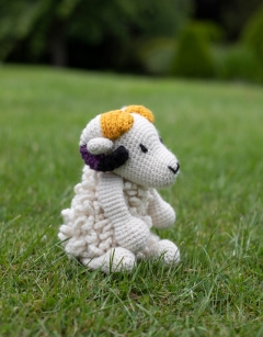 Dougie the Pride Ram: Non-Binary Flag