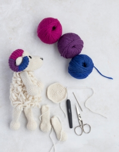 Dougie the Pride Ram: Bisexual Flag