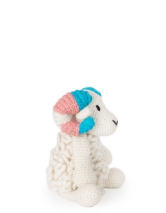 Dougie the Pride Ram: Trans Flag