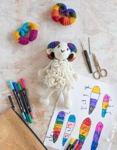 DIY Flag Dougie the Pride Ram