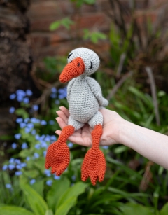 Phoebe the Emden Goose