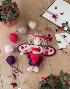 Fuchsia Flower Fairy