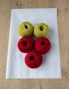 Strawberry Wristwarmers