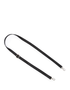 Cork Cross-body Bag Strap: Black
