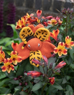 TOFT Orange DK Yarn 25g