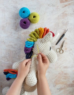 Giant Rainbow Unicorn