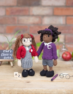 Mini School Uniform Doll