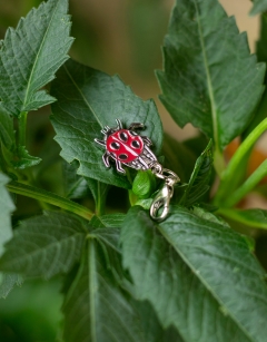 Ava the Ladybird Enamel Centraliser