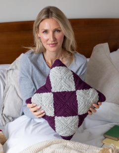 Cranberry Cushion