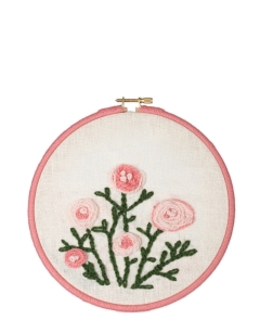 Peony Embroidery Hoop