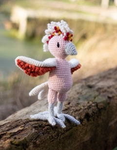 Archer the Pink Cockatoo