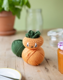 Persimmon and Nectarine Jam Jar