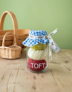 Strawberry and Gooseberry Jam Jar