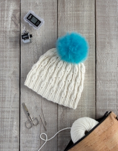 TOFT Turquoise Pom Pom