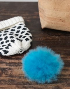 TOFT Turquoise Pom Pom